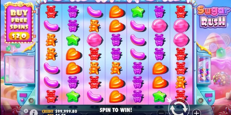 Cách chơi Game Slot Sugar Rush chi tiết 